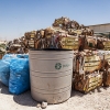 Munas mor arbejder på Za'ataris genbrugsplads. Hun skal lære de andre i lejren at sortere deres affald. Foto: William Vest-Lillesøe 