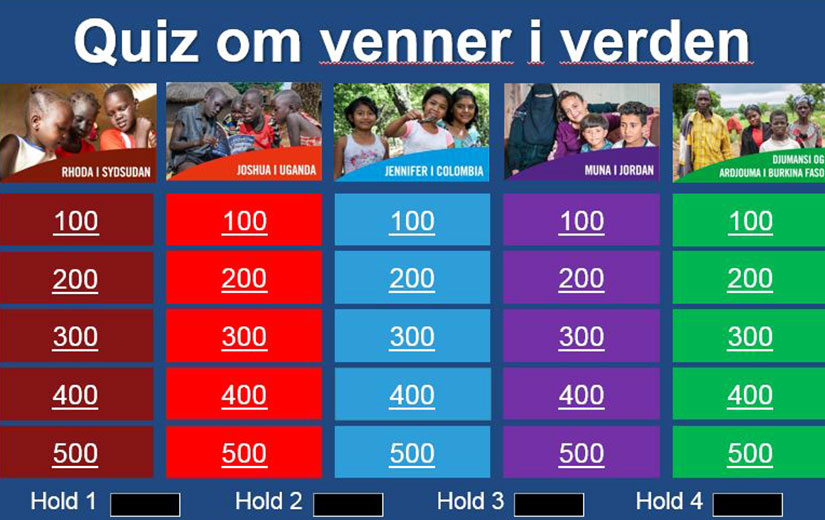 Jeopardy-quiz 