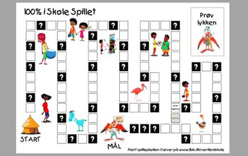 100 % i skole-spillet