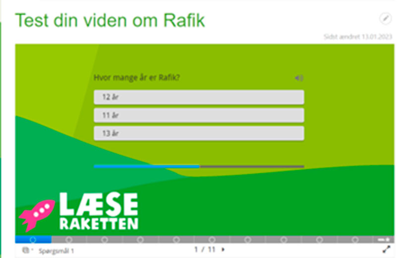 Test din viden om Rafik