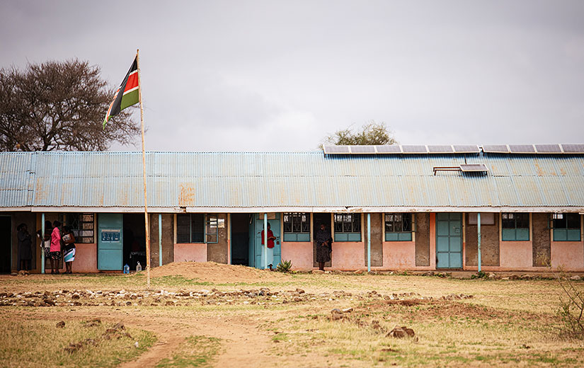 I skole i Kenya