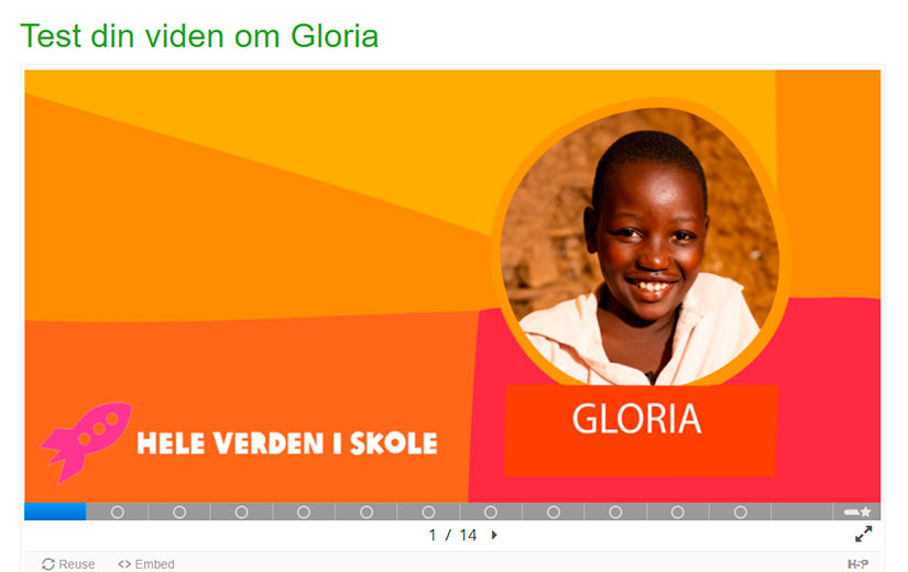 Test din viden om Gloria