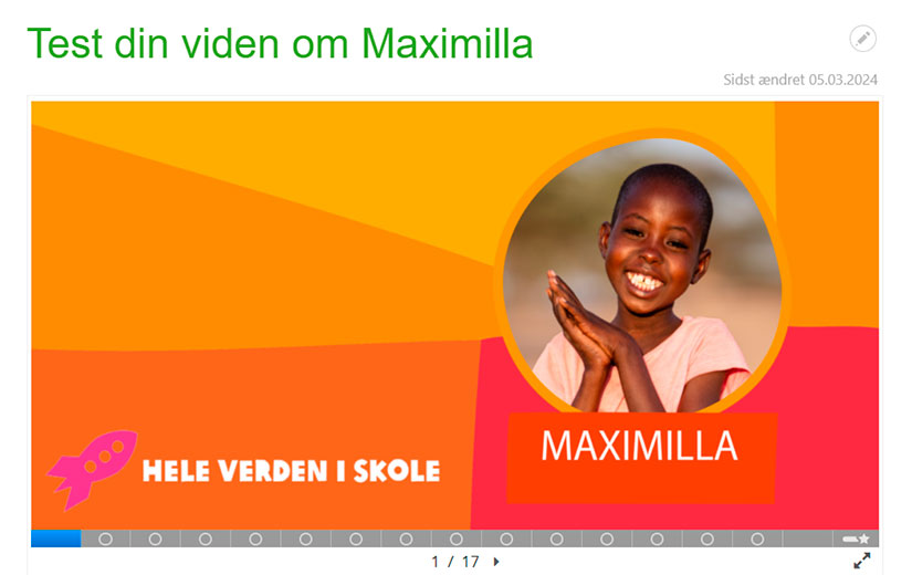 Test din viden om Maximilla
