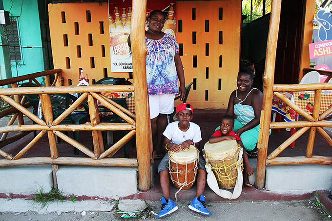 David og Kellison er garifuna