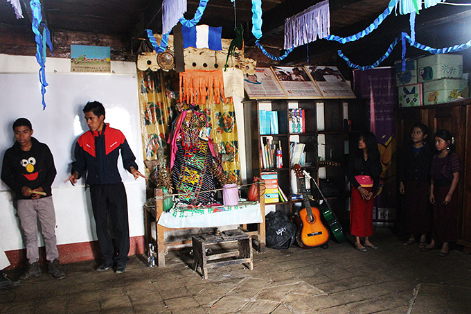 Fredsundervisning i Chajul