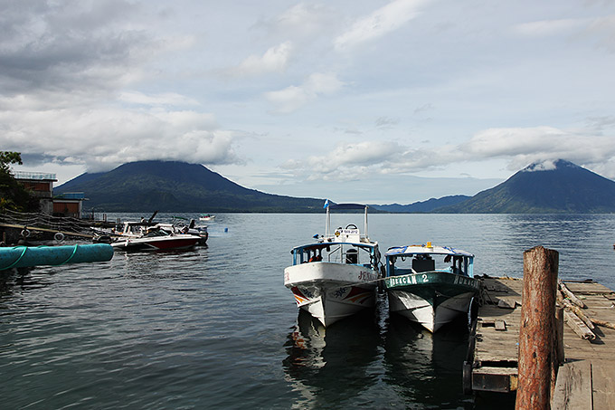 Da Atitlan-søen blev til