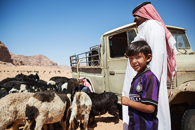 Beduiner i Jordan