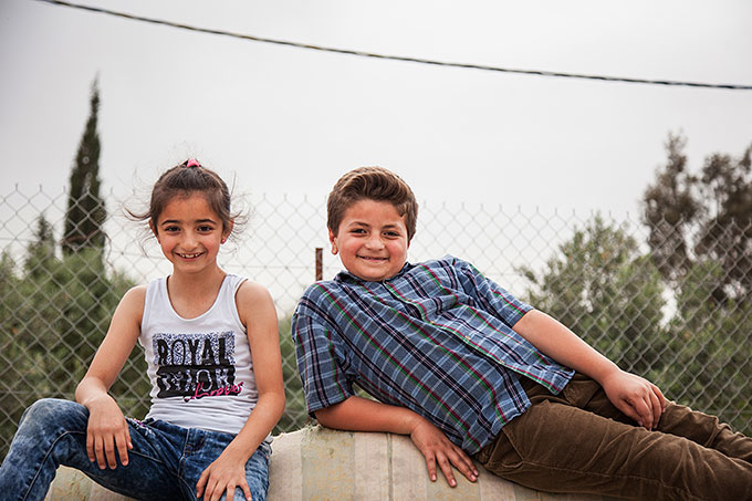 Drenge og piger i Jordan
