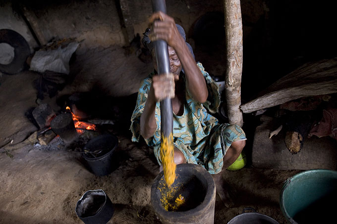 Hvad spiser man i Liberia? trin 2