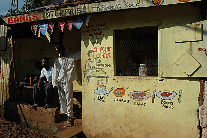 Vi åbner en restaurant i Sierra Leone