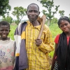 Djumansi og Ardjouma bor i Burkina Faso med deres forældre og tre andre søskende. Foto: Cissé Amadou.
