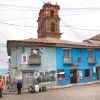Huse i byen Potosí. Potosí er en gammel mineby - foto: Anders Thormann