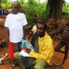 Djumansis far var stolt over, at hans familie var med i en bog  Foto: Dabire Akpieritiza
